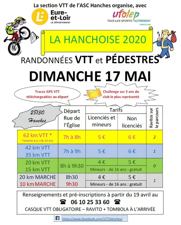 affiche rando vtt