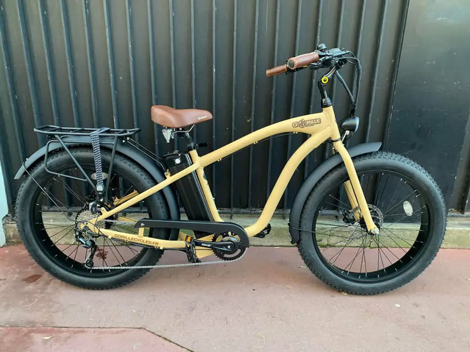 beach cruiser electrique de marque gorille cycles