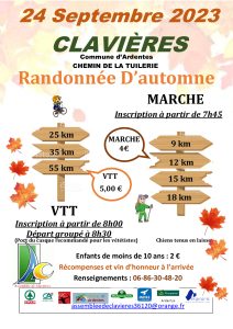 randonnee vtt d'automne 2023