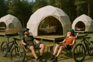 glamping à vtt