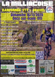 2025 - MILLIACOISE VTT affiche