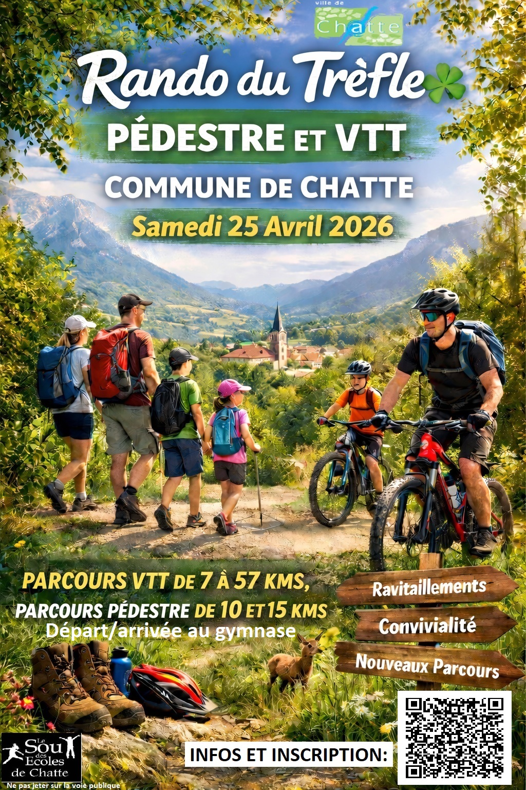 affiche rando du trefle 2026
