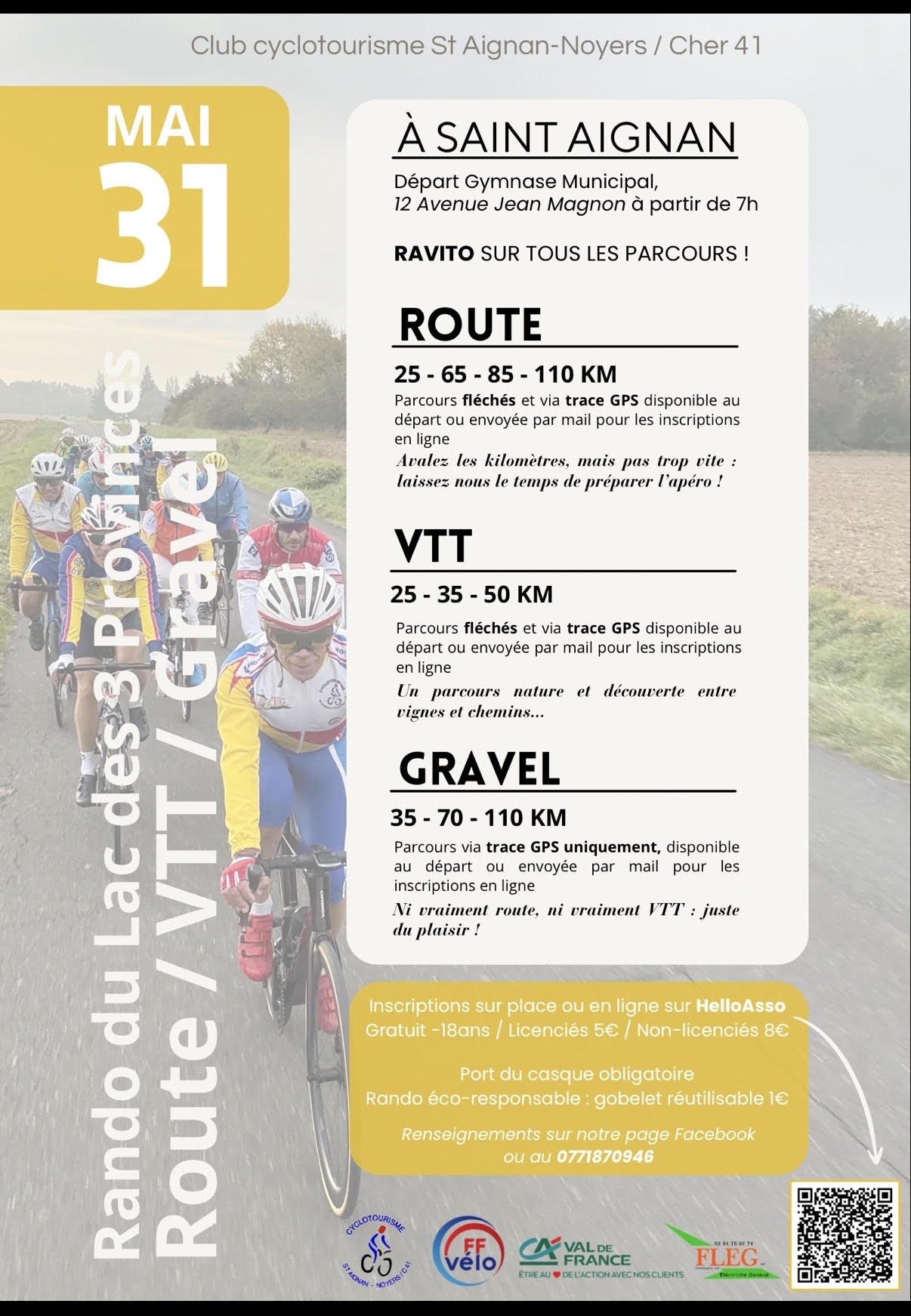 rando vtt saint aignan 2026