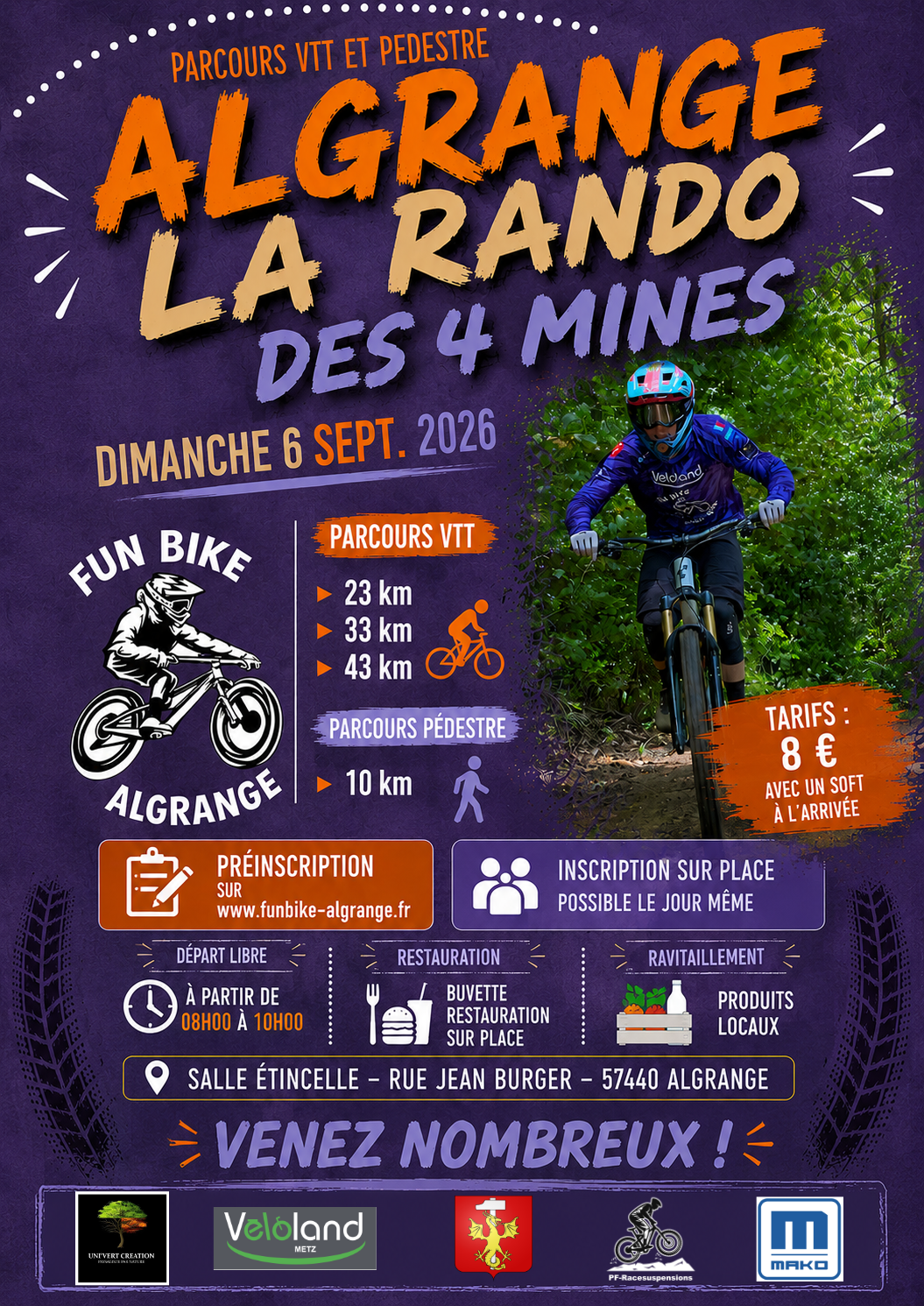 affiche rando 2026