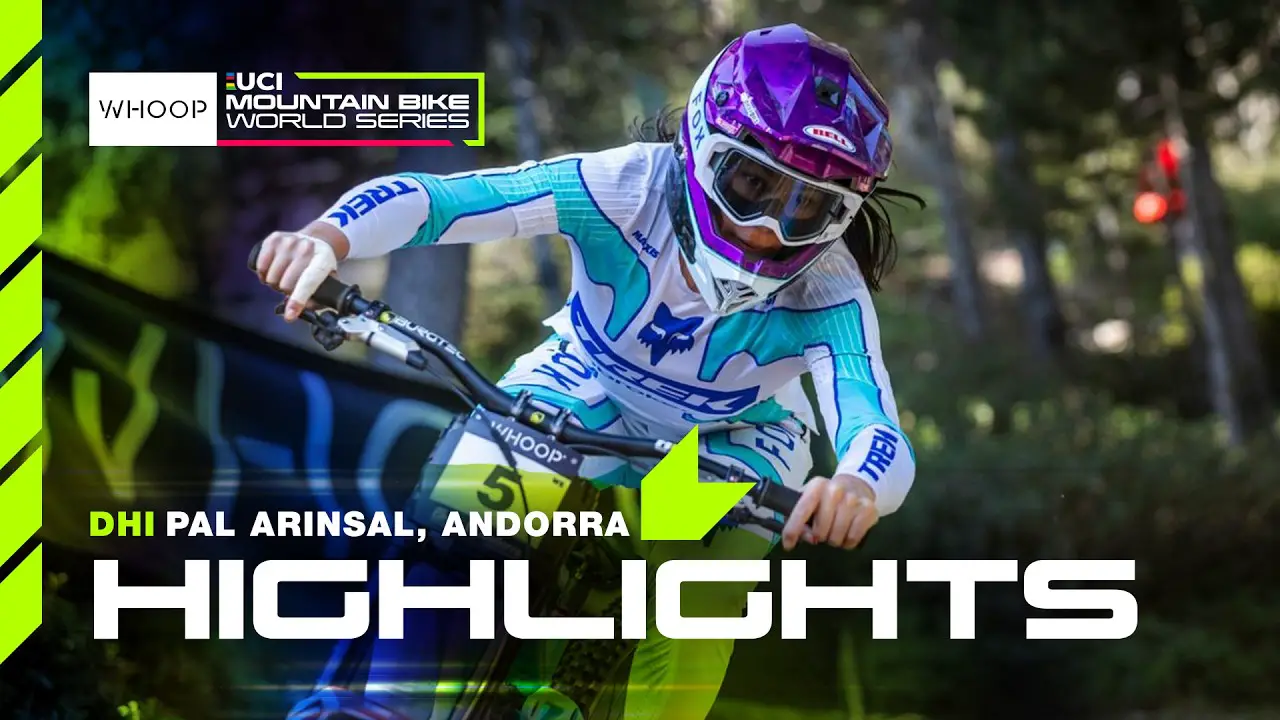 Miniature vidéo YouTube CDM VTT - MTBWS HIGHLIGHTS 🇦🇩 Women's Elite DHI | 2026 Pal Arinsal