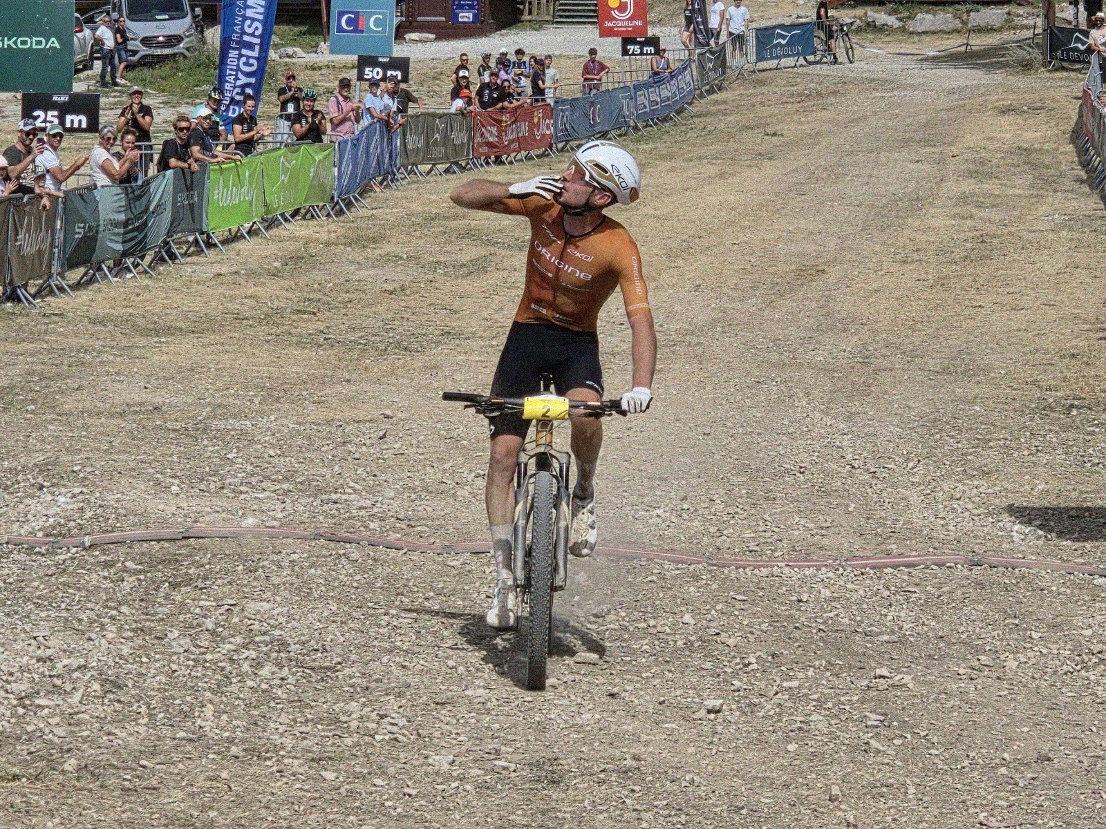 Championnats de france vtt xco 2026 loana lecomte et mathis