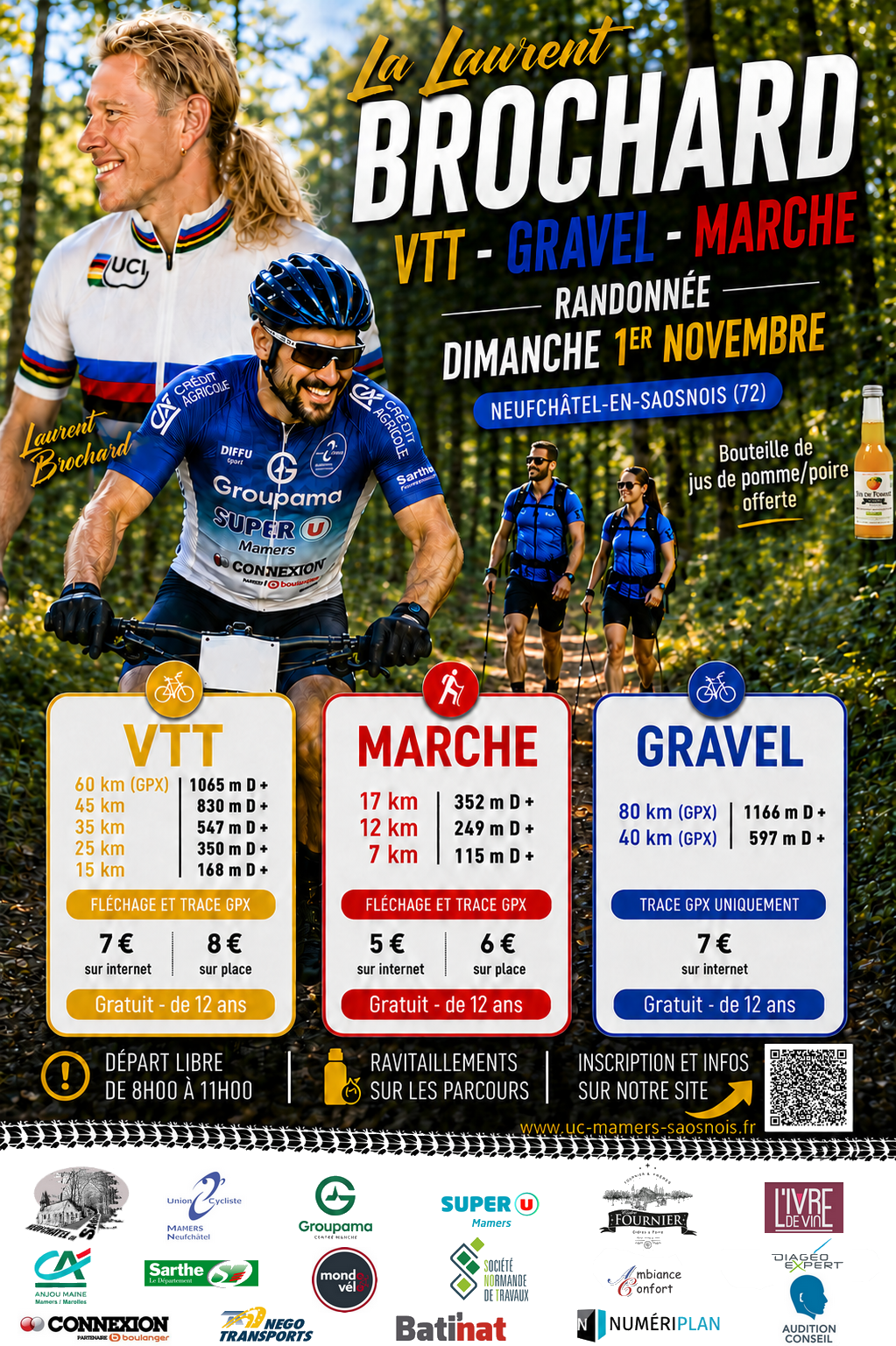 Affiche La Laurent Brochard 2026